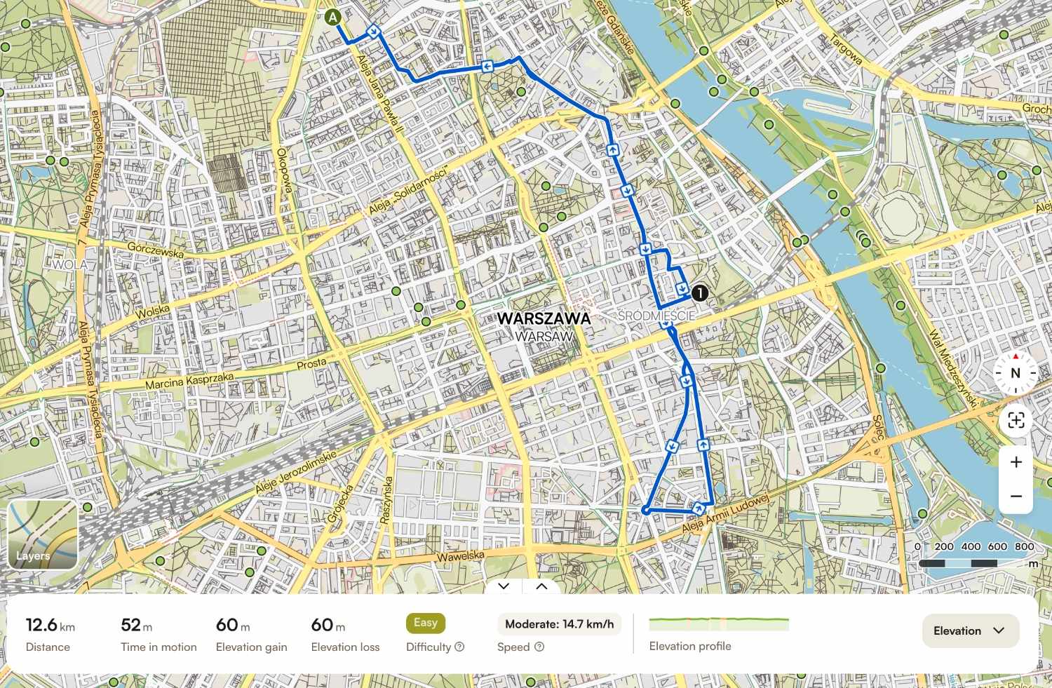 Elegancka Warszawa | Warsaw By Bike