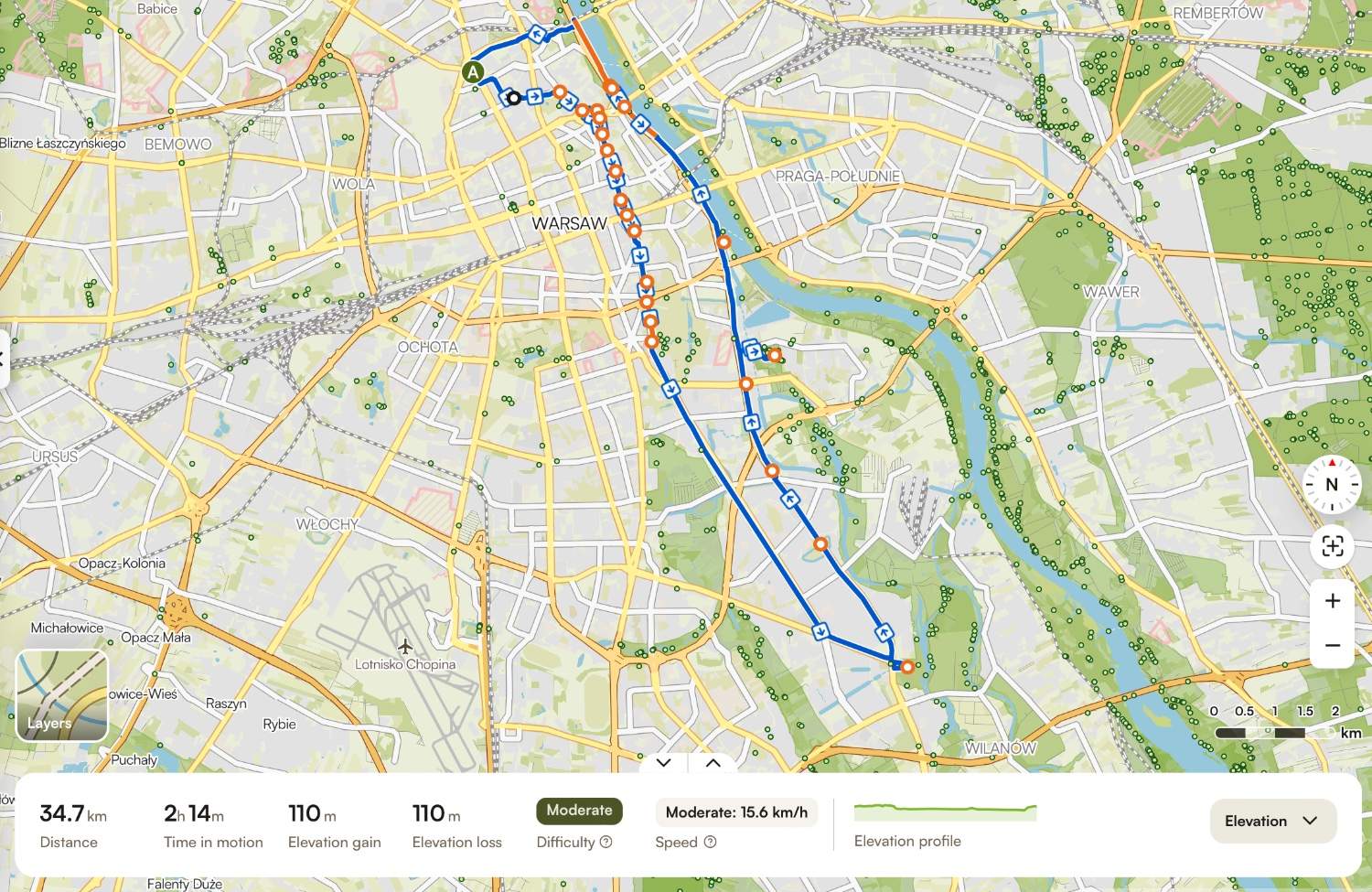 Trakt Królewski | Warsaw By Bike