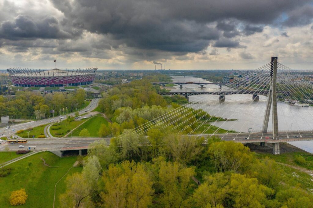 trasa rowerowa Warszawa Wisła mosty