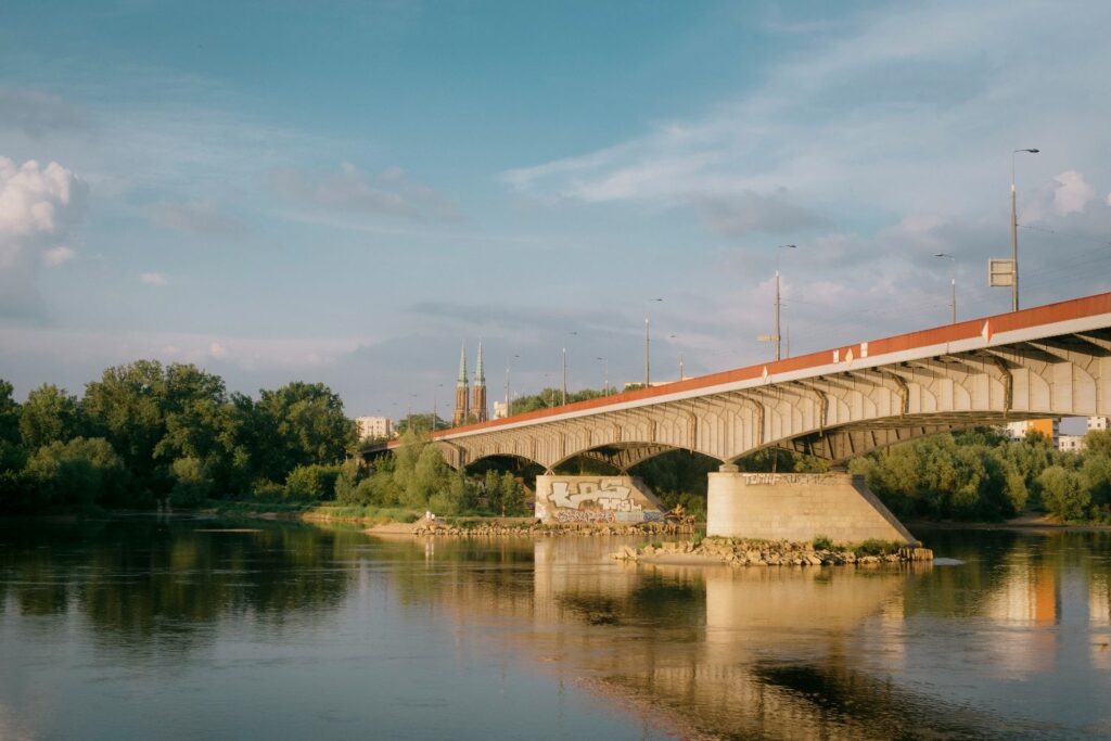 trasa rowerowa Warszawa Wisła mosty